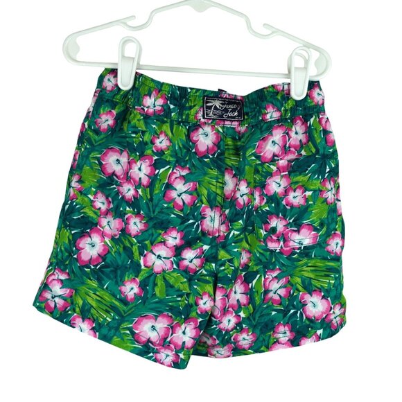 Janie and Jack Boys Tropical Floral Luxury‎ Resort Swim Shorts Bathing Suit 5 - Picture 6 of 8